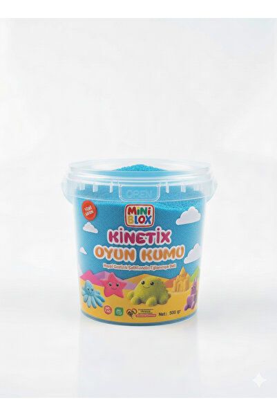 MİNİBLOX Doğal Kinetik Oyun Kumu 500gr