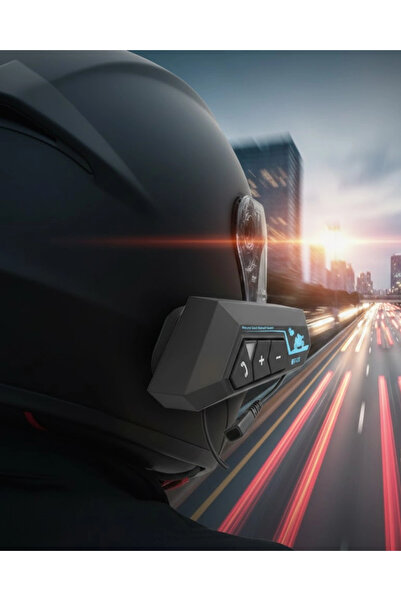 Kanonik Education Водонепроникний мотоциклетний шолом з навушниками та акумул...