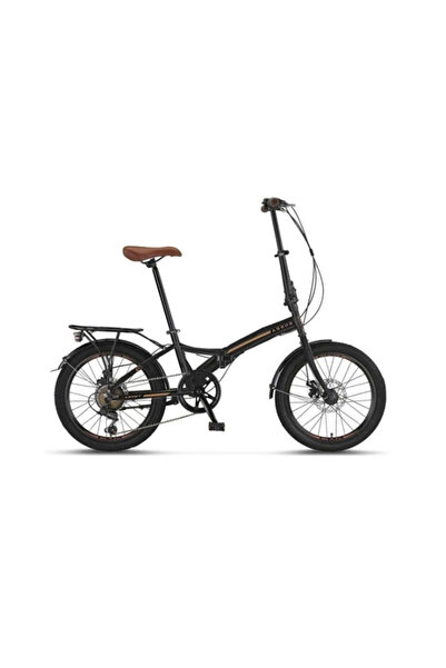 Ümit 2035 ASSOS 2D KATLANIR BİSİKLET V 20 JANT 6 VİTES SİYAH GOLD