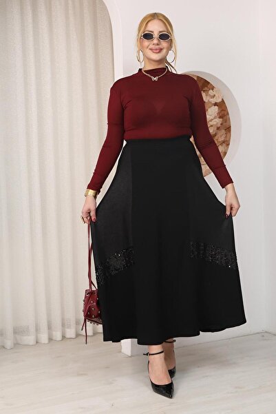 Siyezen Fusta K cloș cu paiete brodate, mărime mare