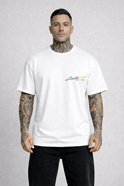 VODEXA Tricou oversize unisex pentru bărbați EDIȚIE LIMITATĂ Tricou imprimat ...