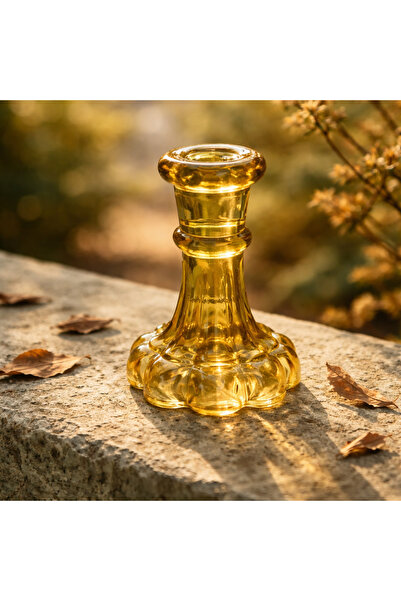 English Home Crystal Cam Şamdan 14 cm