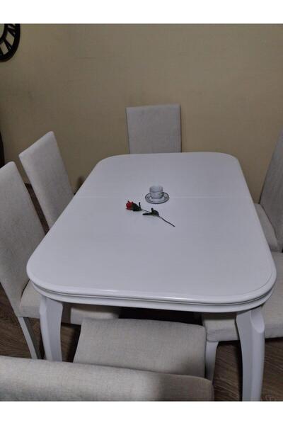 Bengi Ankara Mobilya Masa Sandaly 90645 Klasik Muz Model Kayın Muz Açılır Par...