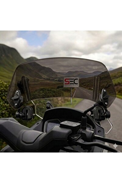 SEÇ Deflektör Model Rüzgar Saptırıcı Siperlik FÜME Motor Camı Cam Uzatma FÜME...