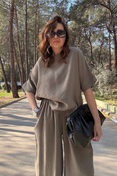 ELVAN TOLON Oil Low Sleeve Sports Set