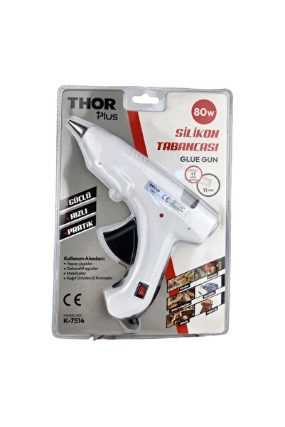 TUDOR 80 watt Sıcak Silikon Tabancası 80 w (1 Adet hediye mum)