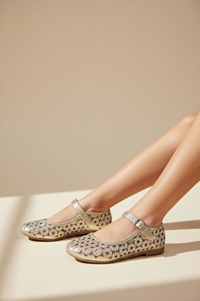 Görkem bebe ayakkabı ve tekstil KIZ ÇOCUK TAŞLI BABET