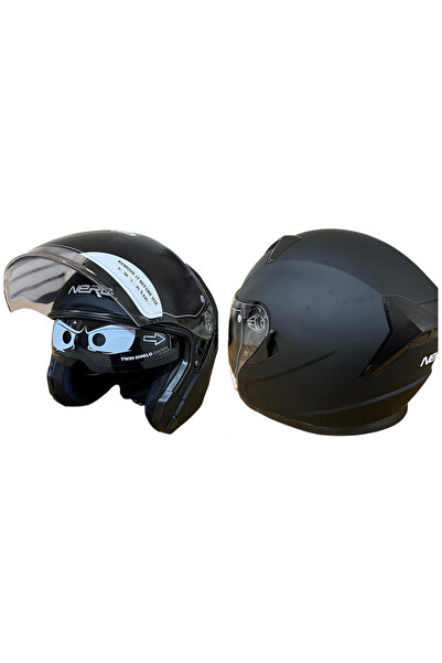 Nero 528 Mat Siyah Çenesiz Açık Kask Fiyatları ve Özellikleri