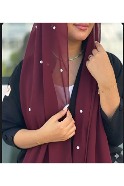 Veil Designer طرحة لولوة الربيع اناقه تفيض بالرقة قماش بوال ياباني 190*60