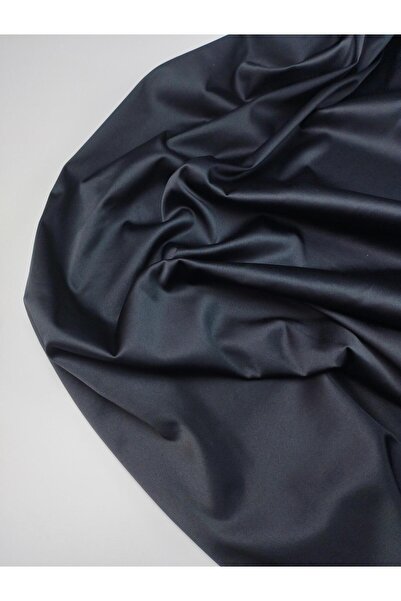 Kumaş Parça Μαύρο Ματ Σατέν Ύφασμα σε Μαύρο Χρώμα 140x250εκ.