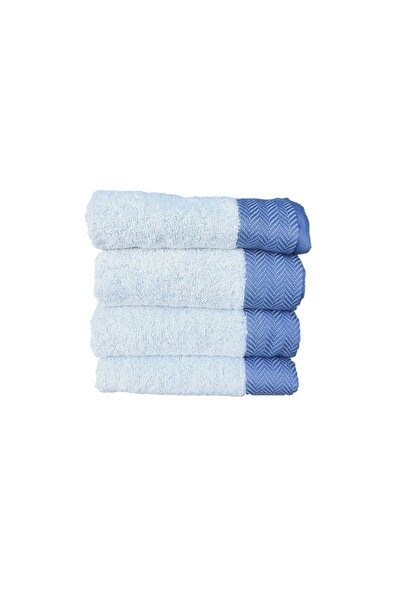 erteks PROSOP DE FAȚĂ CU BORDURĂ cu model ALB 4 BUCĂȚI 50 X 100 MOALE MODERN