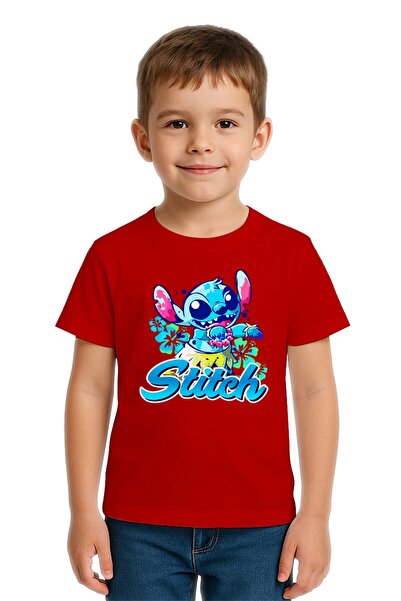 SEDİRLİ تي شيرت للأطفال من الجنسين من ستيتش مطبوع مصنوع من قماش قطني ممشط قطن...