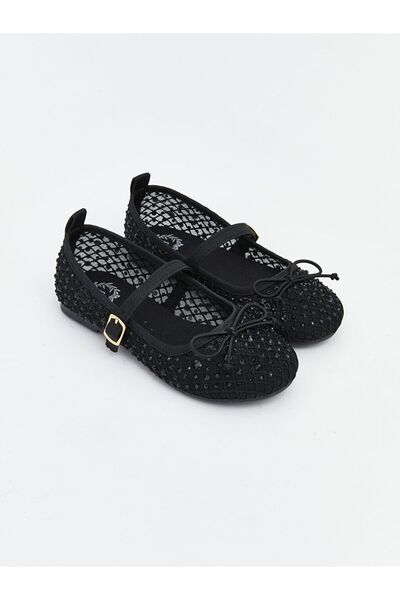 LC Waikiki LCW STEPS Girls' Ballerinas with Bow Detail