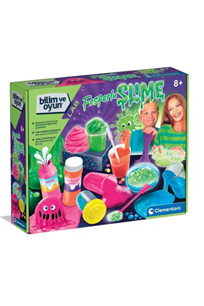 CLEMENTONI Science and Play Phosphorescent Slime 64739