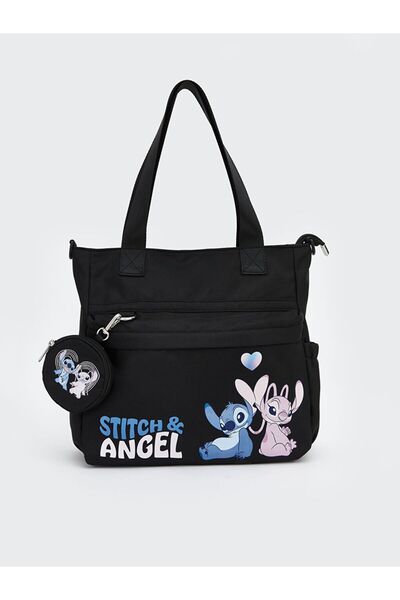 LC Waikiki إكسسوارات LCW ستيتش في أنجل مطبوع للفتيات حقيبة كتف