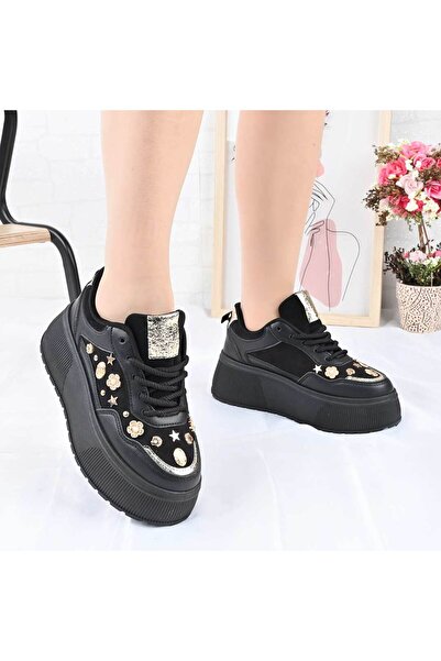 Tmall Pantofi sport pentru femei, din piele ecologică, cu platformă, D1496, n...
