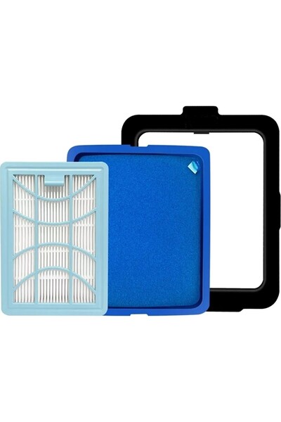 Philips Fc 9750/07 Powerpro Max Uyumlu Hepa Filtre ve Çerçeve Seti