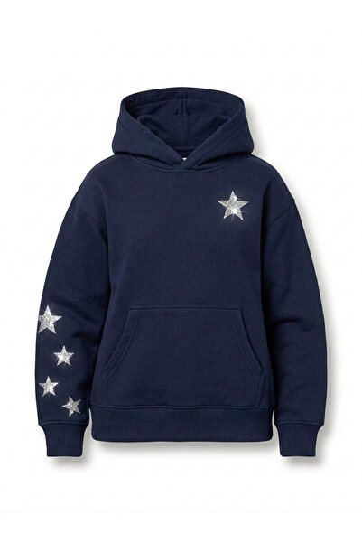 Noir Silver Yıldız Sweatshirt