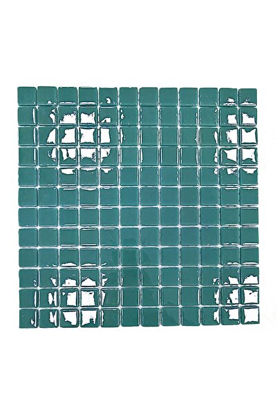 MozaiKristaL Tüm yüzeyler için 25x25mm. Parlak Safir Turkuaz, 31,5x31,5cm. Fi...