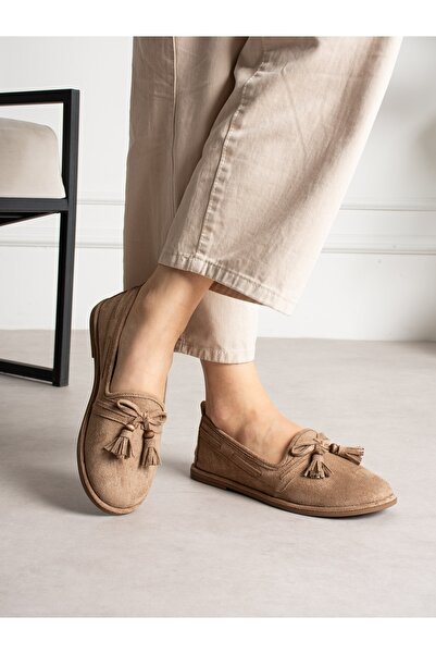 ALEMDAR AYAKKABI Savri̇la Mink Bow-Knot Kaıdn Babet