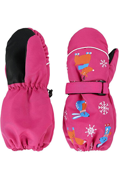 Century Star Mănuși de iarnă pentru copii 4-7 ani roz, 1 deget