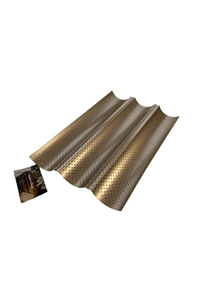 OEM Tray for 3 baguettes, gold, Baker's Shop
