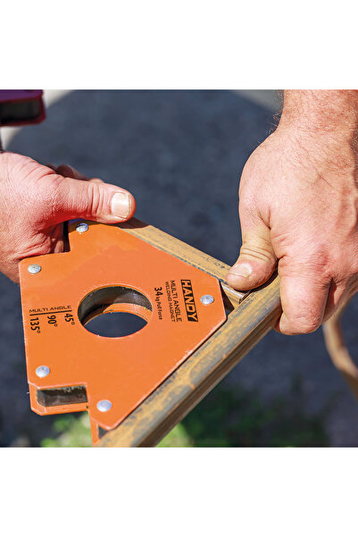 Handy Welding magnet - 45 ° - 90 ° - 135 ° - max 34 kg