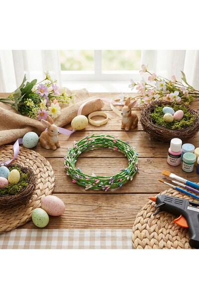 OEM Coroniță colorată de Paște - 65 cm - 4 buc / set