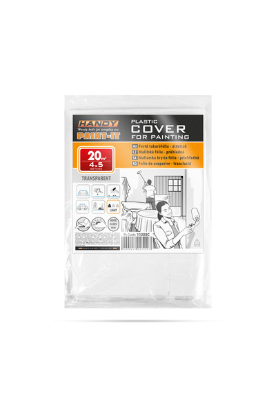 Handy Plastic film for painting - HDPE - 4 x 5 m