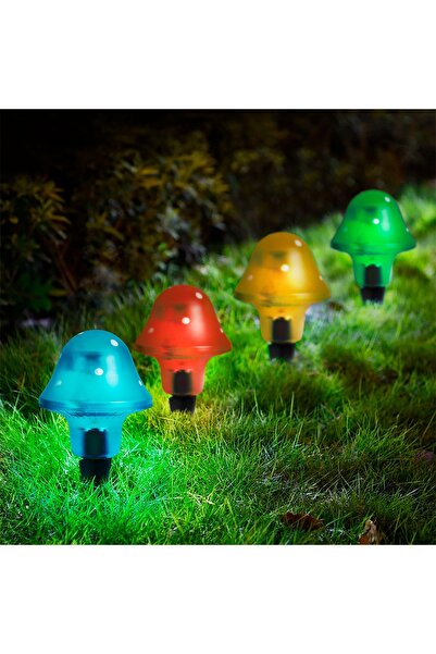 Garden of Eden Lampă solară LED ciupercă