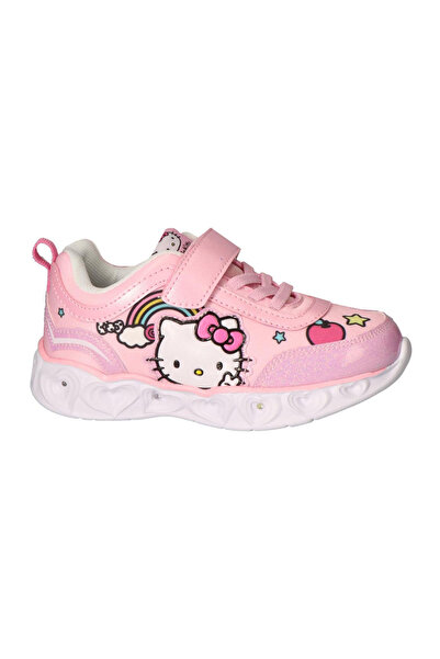Hello Kitty Sneakerși, talpă cu luminițe subtile curcubeu, 25 EU Roz