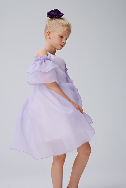 SheShe ΦΟΡΕΜΑ ΟΡΓΑΝΤΖΑ ΜΕ ΑΝΟΙΧΤΟΥΣ ΩΜΟΥΣ