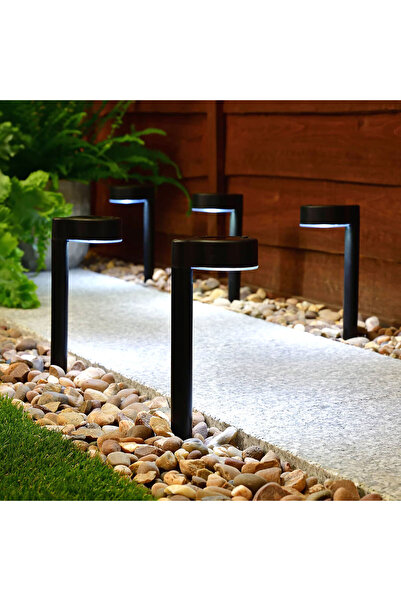 Garden of Eden Lampă solară cu țăruș - 1 LED - negru - 31,5 x 7 x 9,5 cm