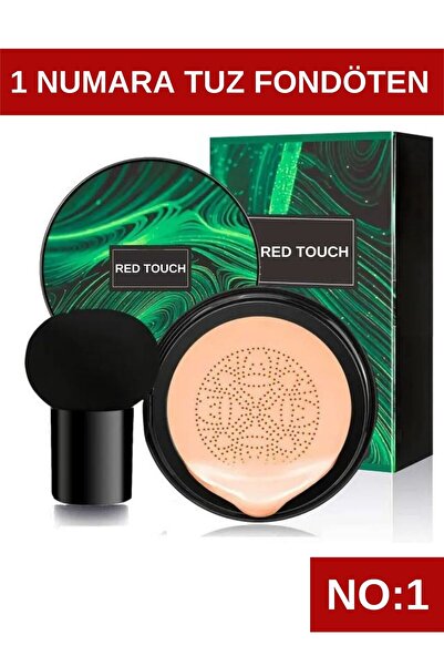 RED TOUCH Tuz Nemlendirici Fondöten NO:01