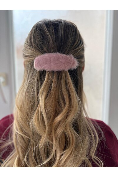 Melkady Aksesuar MelKady 562 - Ovalna krznena Pliš Lux automatska kopča