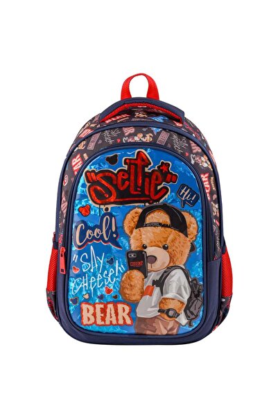 MUGGLE Σχολική Τσάντα Δημοτικού Mu-3809 Cool Bear