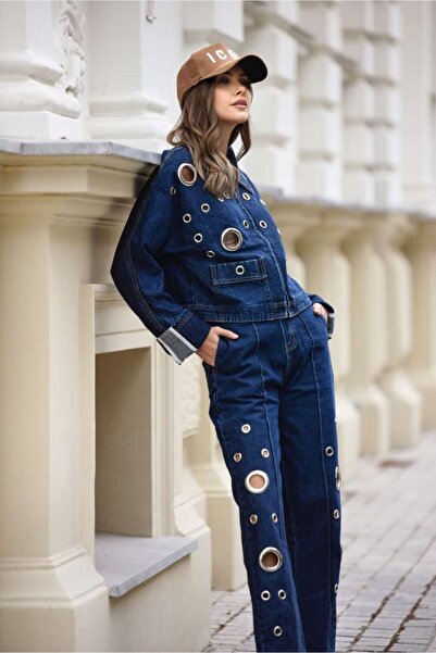 NO BRAND Compleu Jeans Dama