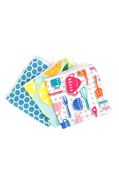 FAMİLY Set 4+1 buc lavete din microfibră