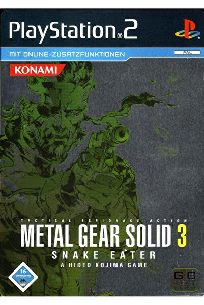 KONAMI Metal Gear Solid 3: Snake Eater Steelbook Edition PS2