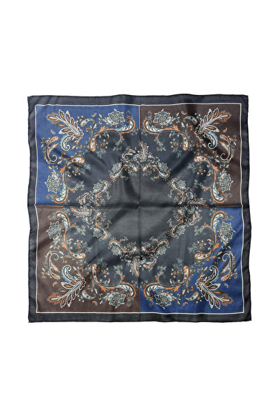 Sultan İpek Ethnic Shawl Patterned Scarf / Bandana 70X70Cm
