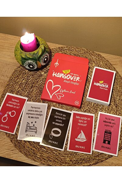 Paganca Hangover Ateşli İtiraflar İçki Oyunu - Kese Hediyeli 45 Kart | Çiftle...