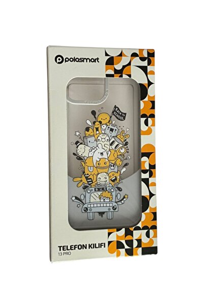 Polosmart حافظة هاتف آيفون 13 برو منقوش