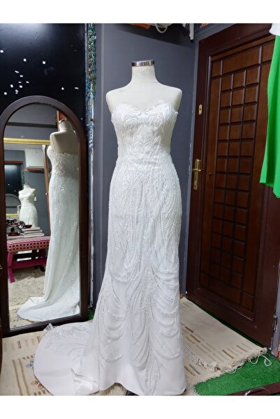 Butik Dantelli balık gelinlik