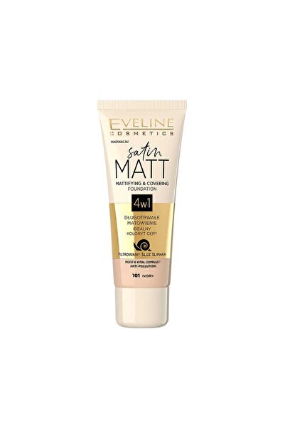 Eveline Cosmetics Fond de Ten Satin Matt Mattifyng Foundation
