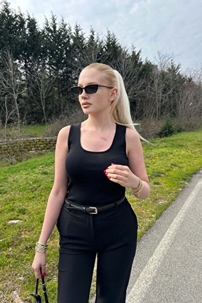 lizge giyim Oval Yaka Lubi̇n Tri̇ko Athlete