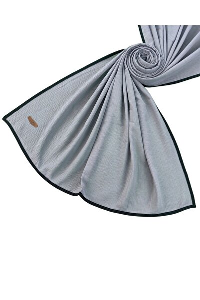 mim eşarp Enba cu vipușcă Aqua uni Șal 85x190cm - Gri