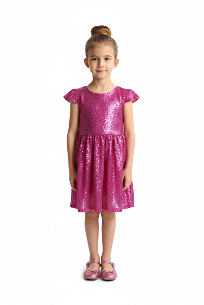 Bidani -Pink Sparkle Fun Dress, 2Y to 5Y