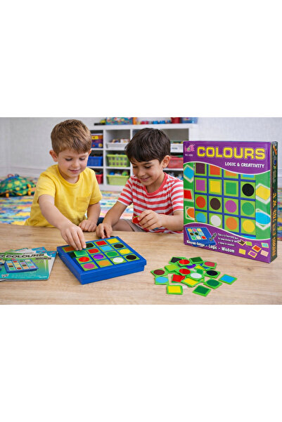 Toys لعبة الذكاء والألوان للأطفال COLOURS – لعبة التفكير والإبداع