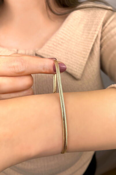 Altınaşkı Esnek Taşsız Altın Bileklik