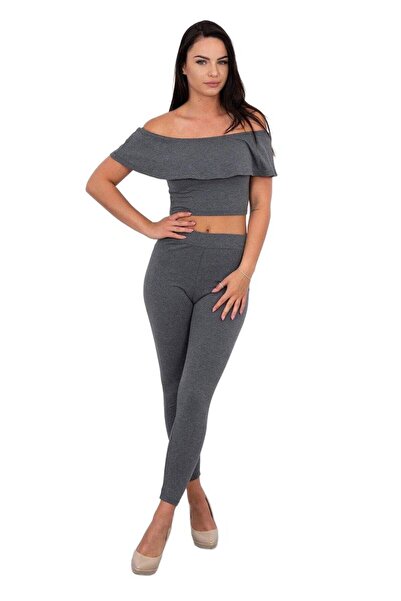 Kesi Set cu volane grafit